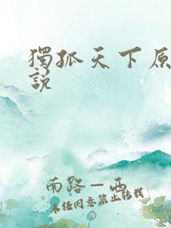 独孤天下原著小说