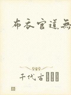 布衣官道无弹窗