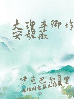 大理寺卿作者:安妮薇