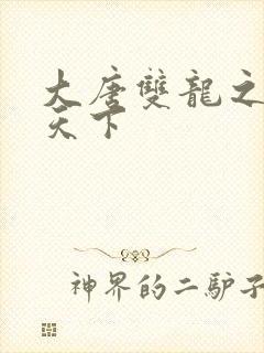 大唐双龙之无敌天下