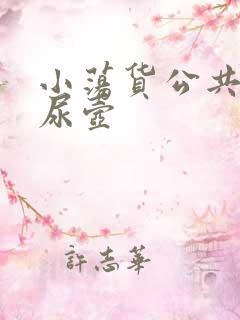 小荡货公共精厕尿壶