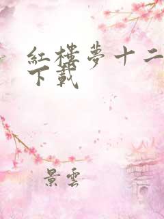 红楼梦十二金钗下载