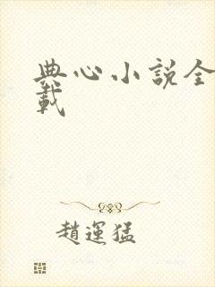 典心小说全集下载