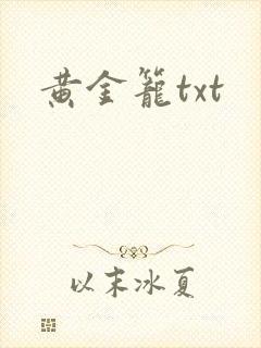 黄金笼txt