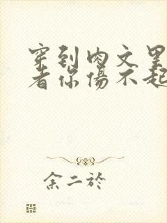 穿到肉文里的作者你伤不起