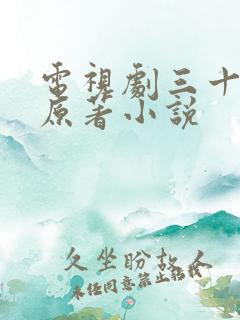 电视剧三十而已原著小说