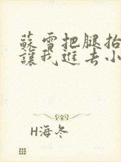 苏雪把腿抬起来让我进去小说