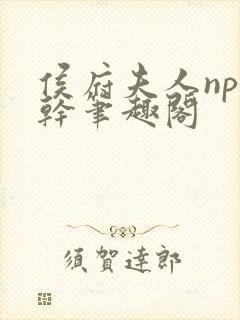 侯府夫人np高干笔趣阁