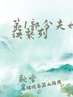 第1部分夫妇交换系列