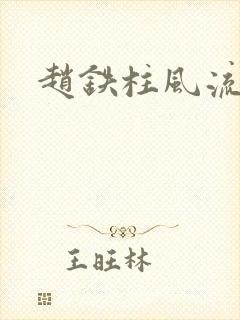 赵铁柱风流小说