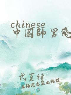 chinese中国帅男飞机