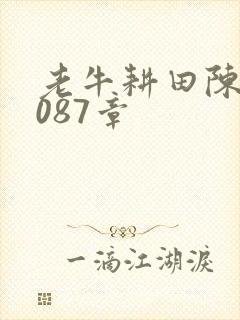 老牛耕田陈雪1087章