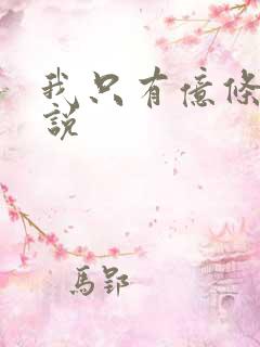 我只有亿条命小说