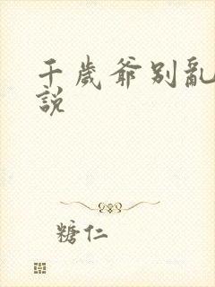 千岁爷别乱来小说