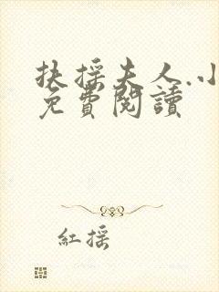 扶摇夫人.小说免费阅读