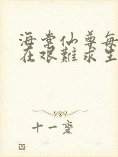 海棠仙尊每天都在艰难求生