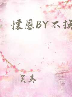 怀恩BY不换