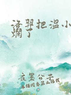 洛羿把温小辉做烂了