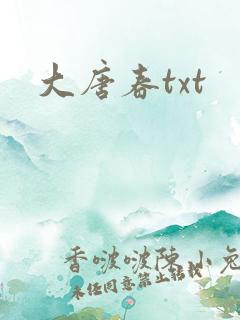 大唐春txt