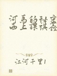 河马的秘密夹东西上课祺鑫