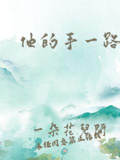 他的手一路下滑