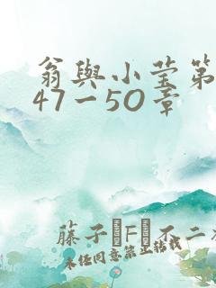 翁与小莹第十部47一5O章