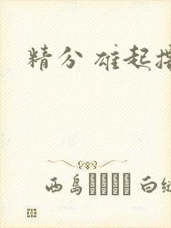 精分 雄起撸