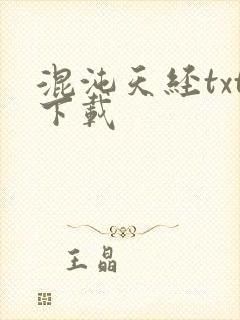混沌天经txt下载