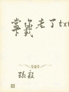 当你老了txt下载