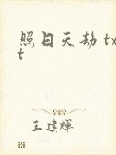 照日天劫 txt
