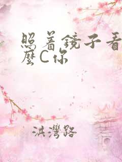 照着镜子看我怎么C你