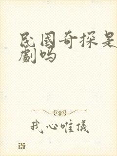 民国奇探是耽改剧吗