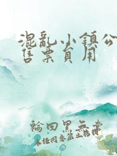 混乱小镇公交车售票员用