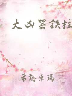 大凶器铁柱小说