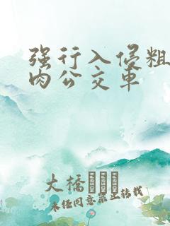 强行入侵粗暴h肉公交车