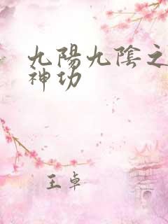 九阳九阴之阴阳神功
