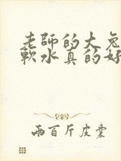 老师的大兔子好软水真的好多