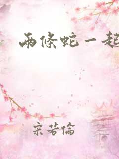 两条蛇一起要我