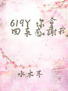 619Y 你会回来感谢我的