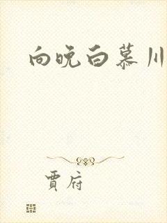 向晚白慕川