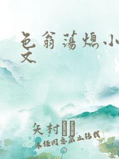 色翁荡熄小说全文