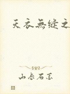 天衣无缝之极限