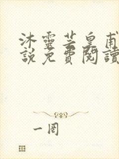 沐灵芸皇甫霆小说免费阅读