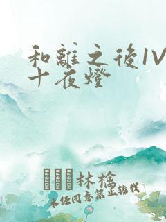 和离之后1V1十夜灯