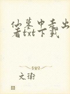 仙墓中走出的强者txt下载