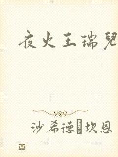 夜火王瑞儿