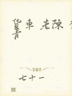 货车 老陈 李青