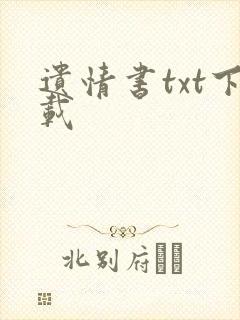 遗情书txt下载