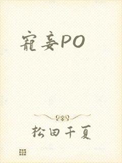 宠妾PO