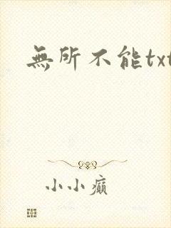 无所不能txt